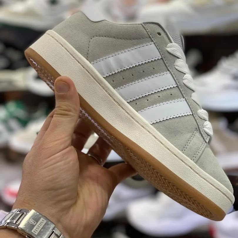 Adidas campus gris clair deals