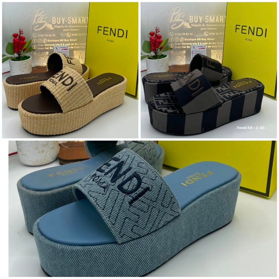 Sabot Compensée FENDI KR-2