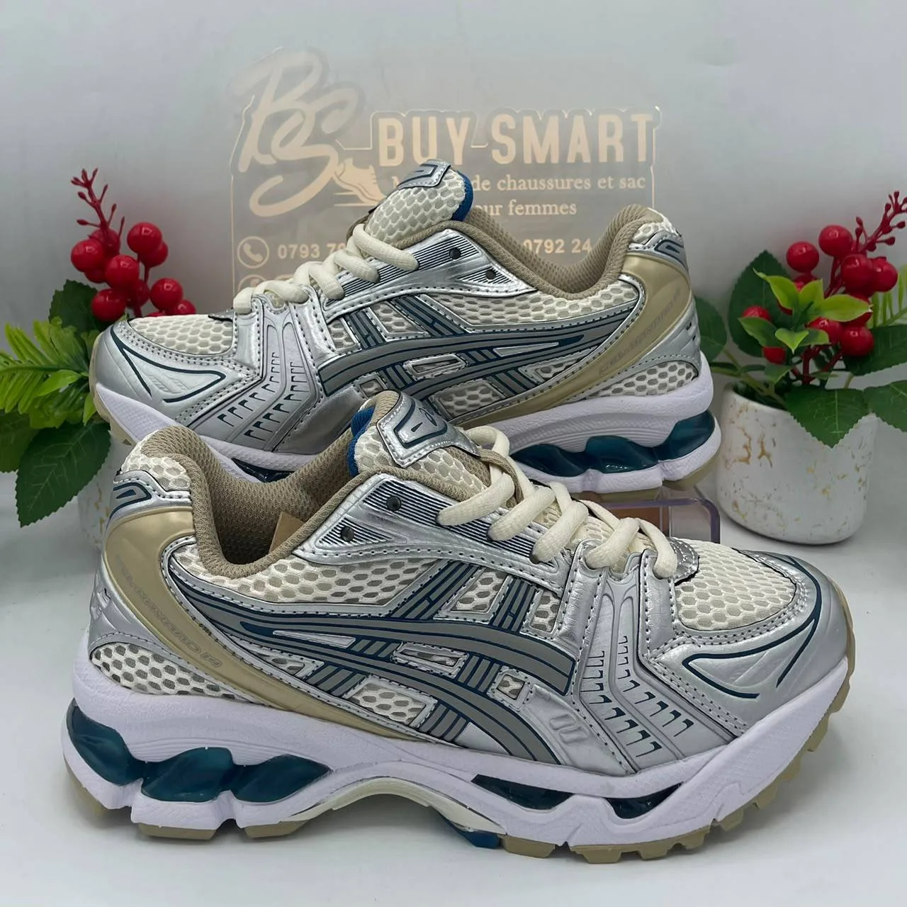 Basket AS Kayano 14 Gris bleu — Boutique BS