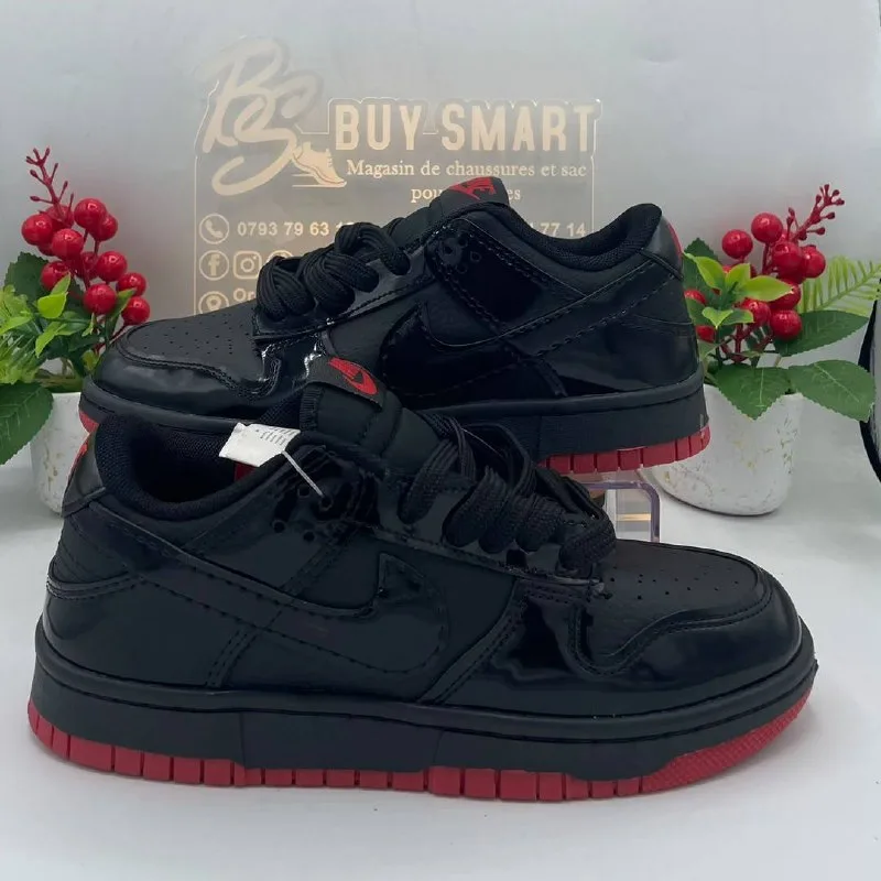 Basket N SB Noir rouge — Boutique BS