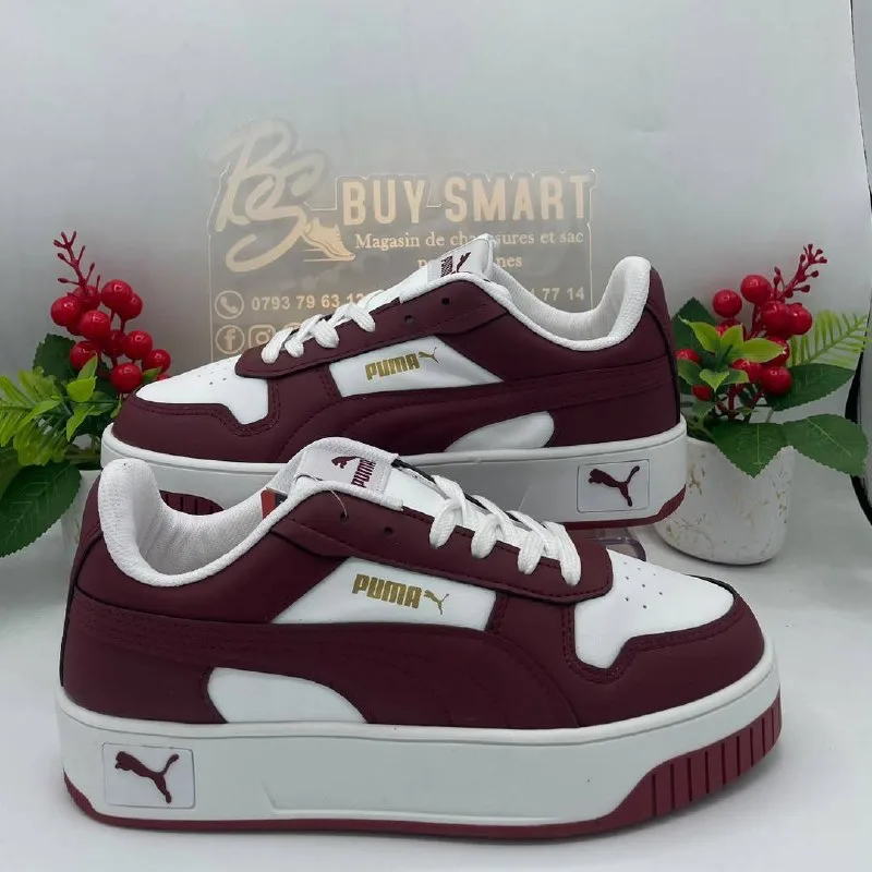 Basket P Carena Blanc bordeaux — Boutique BS