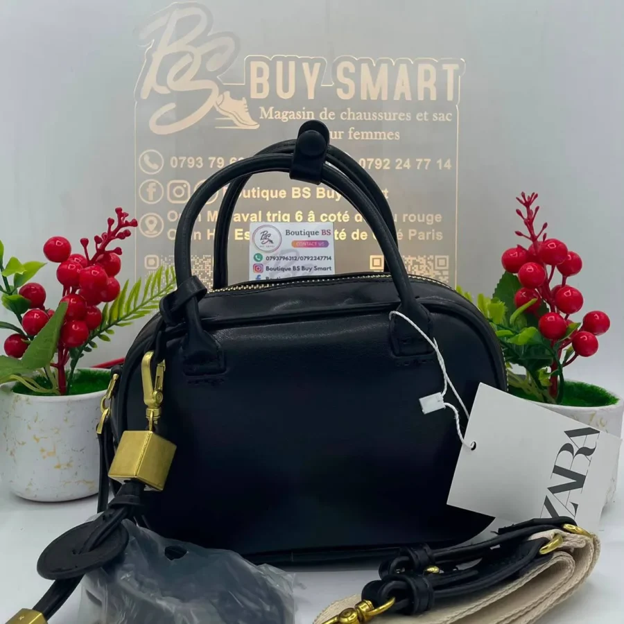 Sac Zara Acc Noir — Boutique BS
