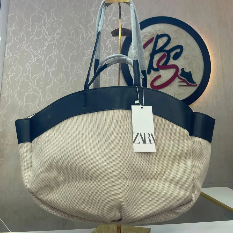 Sac Zara GM 30x33 Beige marron — Boutique BS