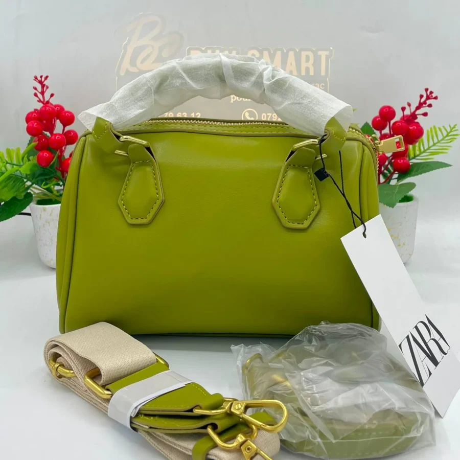 Sac Zara Speedy Marron — Boutique BS