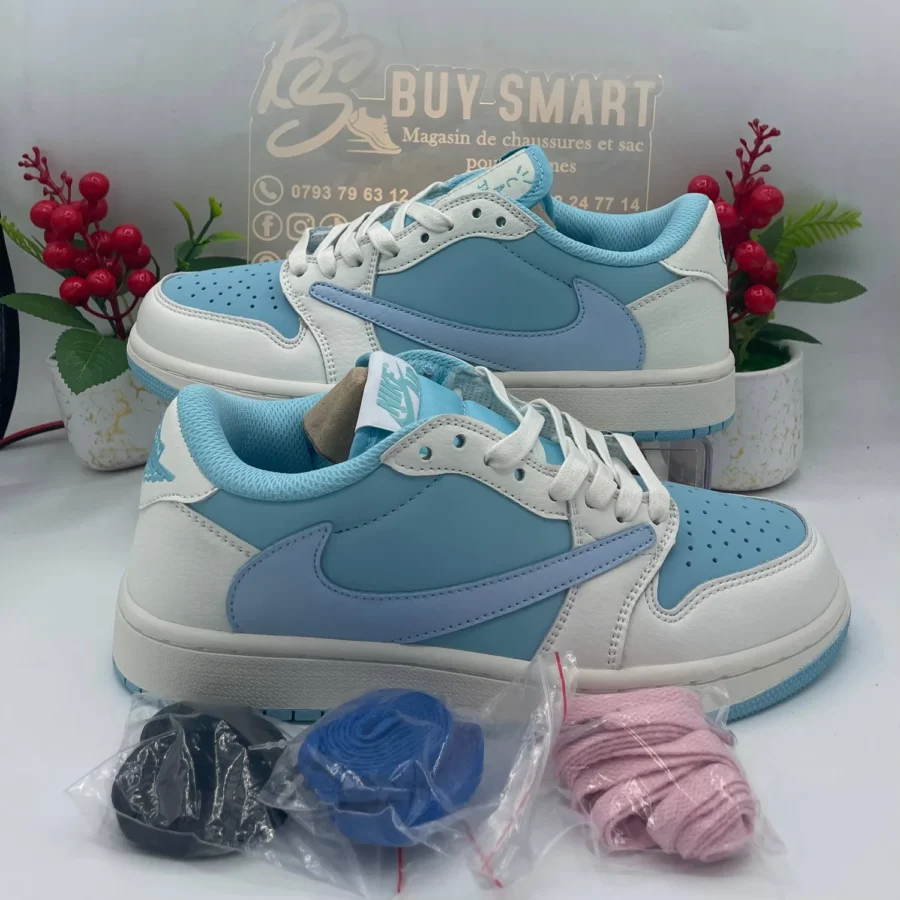 Basket N Travis Scott Bleu ciel Blanc — Boutique BS