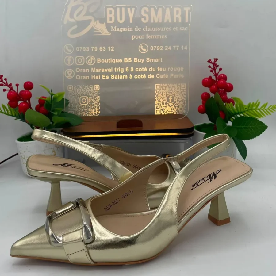 Escarpin MLK 2026-2021 Gold — Boutique BS