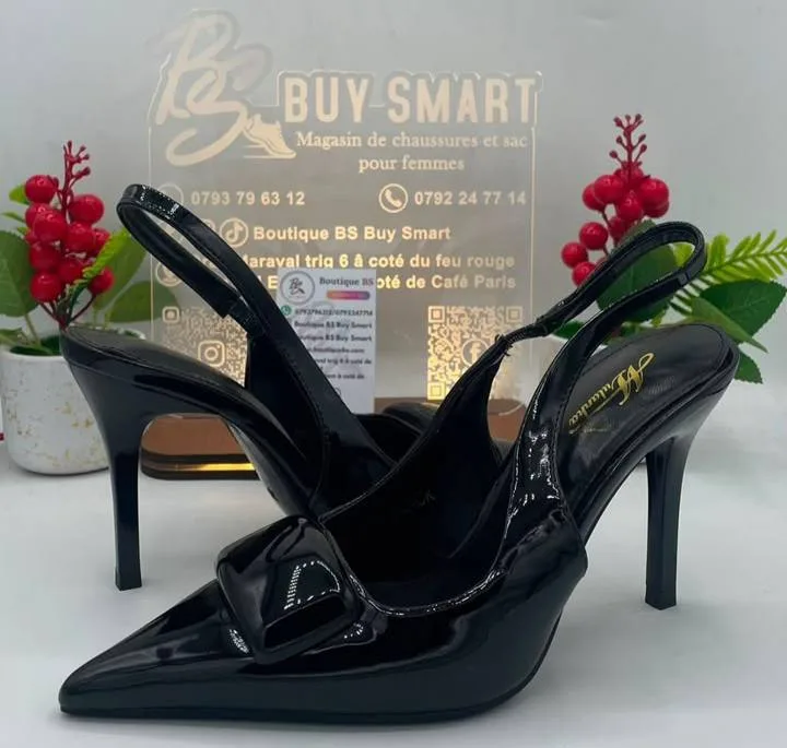 Escarpin MLK 2026-2061 Black — Boutique BS