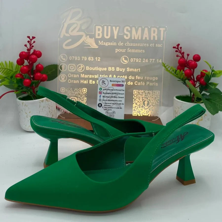 Escarpin MLK 2026-2080 vert