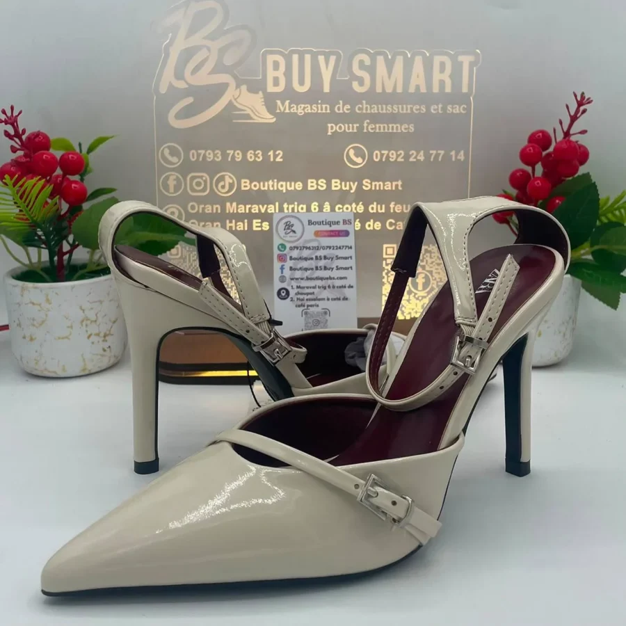 Escarpin ZR A1795-88 Beige — Boutique BS