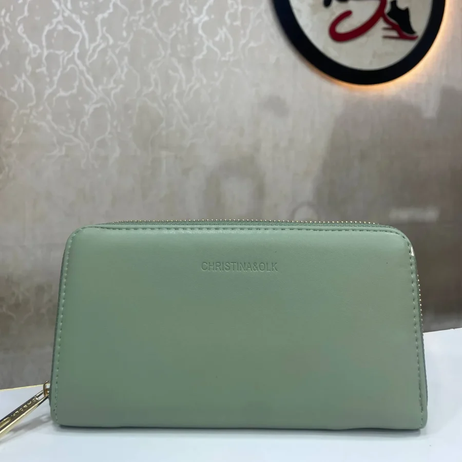 Porte-monnaie Christina & OLK vert