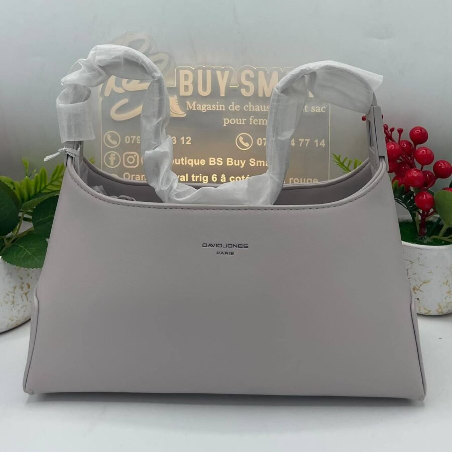 Sac David Jones 21x15 femme blanc — Boutique BS